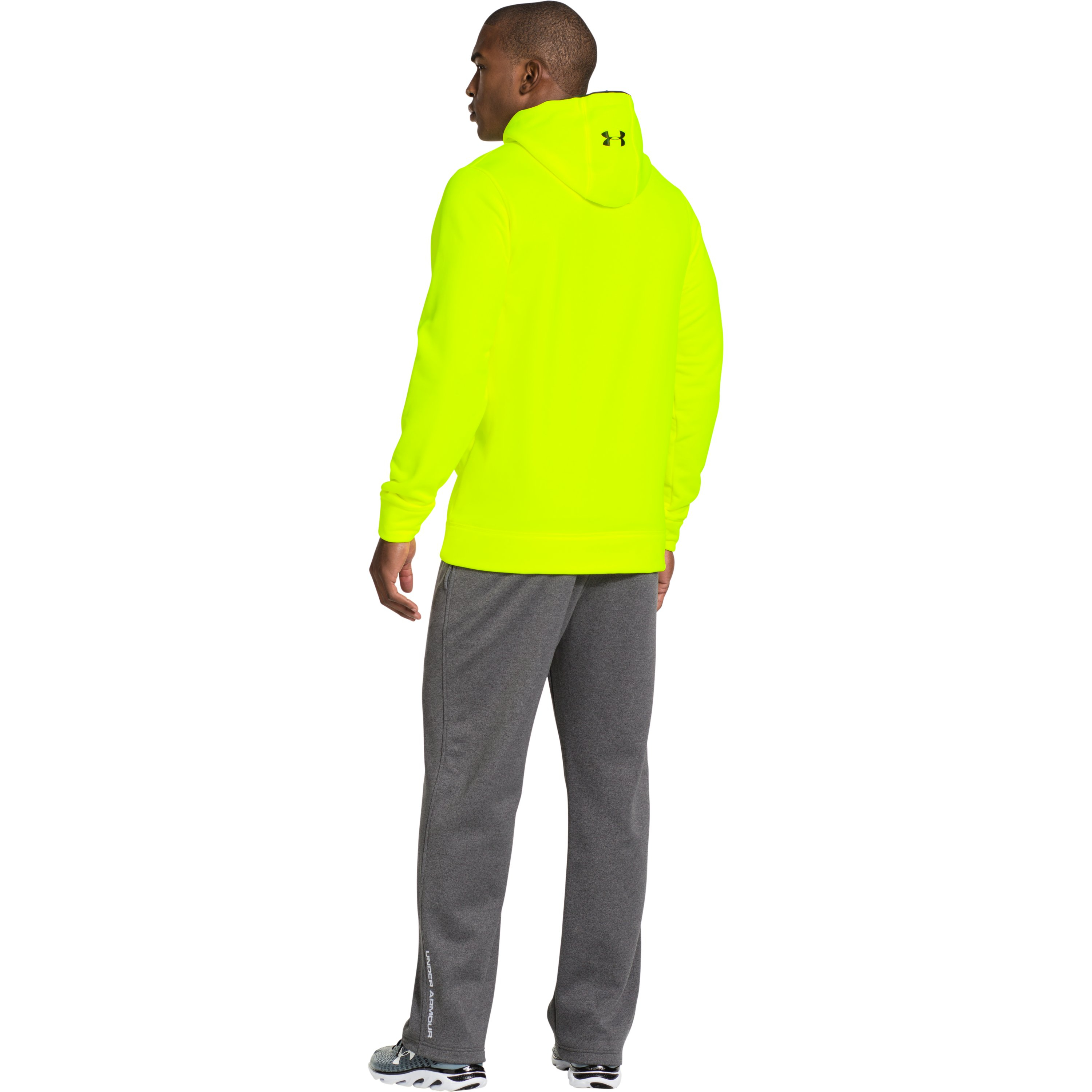 Yellow and black under armour hoodie Clearance